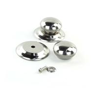 Milisten 1pc Pot Lid Knob Universal Commodities Pot Lid Handle Pan Lid Handle Metal Cotton Holder Standard Pan Replacement Knobs Cookware Replacement Lid Knob Cover Stainless Steel Pot