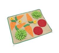 Milisten 1pc Sniff Training Cushion for Dogs Pet Smelling Mat with Food Hiding Spots Fun Puzzle Plaything for Natural Foraging for Pet Owners Quality Polar Fleece Material