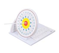 Milisten 1Set DIY Sundial Clock Model for Home Decor Educational Scientific Instrument for Measurement Easy Assembly for Adults Shadow Observation Tool