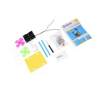 Milisten 1Set DIY Wind Generator Kit for Educational Science Experiment Hand Assembled Electric Learning for Ages for and Wind Energy Knowledge