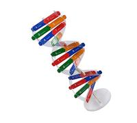 Milisten 1Set Dna Double Helix Model Educational Science Kit for DIY Human Genes Assembly for Classroom Teaching and Learning Display