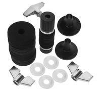 Milisten 1Set Drum Kit Cymbal Felt Pad Set Replacement Accessories for Drummers Includes Disc Nuts Cymbal Clutch Durable and Components for Enhanced Sound Quality and Easy