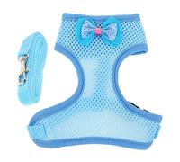 Milisten 1Set Durable Chicken Leash Harness for Rooster Adorable Pet Costume with Pulling Rope for Outdoor Activities and Chicken Walking Blue