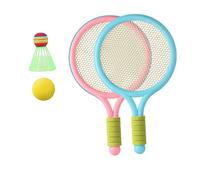 Milisten 1Set Early Education Badminton Set Durable Outdoor Game Kit for Fun Athletic Activity for Boys and Promotes Physical Development Includes Balls