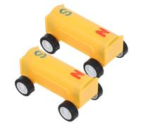 Milisten 1Set Educational Magnetic Car Kit for Engaging Science Experiment for Early Learning Unique Design to Explore Magnetism and Physics Concepts