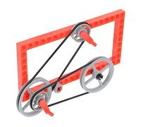 Milisten 1Set Gear Pulley Educational DIY Science Experiment Kit for Preschool Learning Safe Materials Fun Model for Understanding Bike Rotation Principles