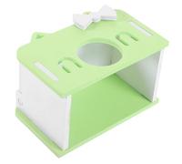 Milisten 1set Hamster Hideout House Squirrel Hut for Guinea Pig Small Animals Design Warm Secluded Retreat Fun Exercise Play Space for Daily Rest