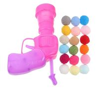 Milisten 1set Interactive Cat Teaser Toy with Launch Launcher Soft for Exercise and Engaging Pet Chasing Toy for Cats Random Colors for Indoor Use