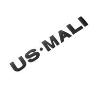 Milisten 1set Mailbox Letter Stickers Durable Self Adhesive Metal Alphabet Decals for Weather Resistant Outdoor Mailbox Decoration Effortless Application for Custom Address Signs