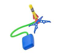 Milisten 1Set Pneumatic Rockets Launcher Creative Outdoor Catapult for Lightweight Rockets for Backyard Fun and for Boys