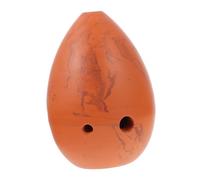 Milisten 1set Portable Pear-shaped Music Instrument for Beginners Student Pottery Wind Instrument Compact Sound for Teaching and Self-study