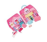 Milisten 1Set Portable Two Storey Villa Mold House Lightweight Family Role Play Game Kit for DIY Crafting and Imaginative Play