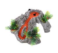 Milisten 1Set Realistic Volcano Model with Mist Light Effects Engaging Sand Table Decor Educational for Home Office Display