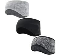 Milisten 1set Sports Ear Warmer Headband Thick Fleece Running Headbands for Men Women Cold Weather Protective Muffs for Outdoor Activities Winter Cycling Skiing 3pcs
