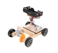 Milisten 1Set Voice Control DIY Car for Unfinished Science Experiment Kit to Enhance Creative Thinking and Motor Skills for Home School and Labs