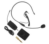 Milisten 1Set Wireless Headset Microphone Lightweight Portable Mic for Tour Guides Lectures Teaching Convenient Wireless Design Easy to Wear Durable Comfortable Headset Mic