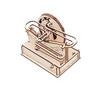 Milisten 1Set Wooden Puzzle Track Educational Marble Run for DIY Science Plaything Safe Design Enhances Creativity and Coordination