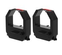 Milisten 2 Pack Time Clock Ribbon Supply Compatible with Digital Time Recorder Printers - Replacement Ribbon for Accurate Attendance Tracking and Efficient Office Management