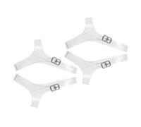 Milisten 2 Pairs Tpu Triangle Heel Straps Anti-slip High Heels Shoe Hold Bands Comfortable Transparent Replacement Straps for Secure Fit and Stability