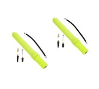 Milisten 2 pcs Mini Basketball Inflatable Pump Portable Tyre Inflator for Bikes Compact Air Compressor Lightweight Handheld Design Smooth Pull Rod for Quick Inflation