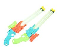 Milisten 2 pcs Outdoor Water Gun Toy for Kids Adjustable Splash for Boys and Girls for Summer Beach and Pool Fun Random Color