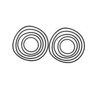 Milisten 2 Set Aquarium Floating Plant Rings Eva Fish Tank Floating Duckweed Feeding Circles Plant Isolation Holder for Aquatic Protection and Fish Feeding Barrier