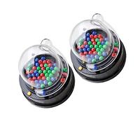 Milisten 2 Set Mini Electric Lottery Machine Picking for Parties Events and Family Fun Lightweight Design for Easy Carrying and
