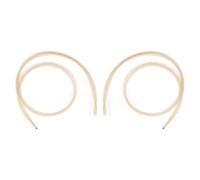 Milisten 2 Sets 78cm Horse Hair for Violin Cello Erhu Bow Replacement, Natural String Instrument Bow Hair for Music Students Home Practice Ensemble