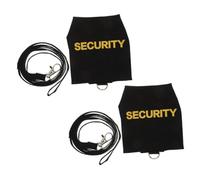 Milisten 2 Sets Adjustable Reptile Harness Set with Anti-escape Design Lightweight Lizard Vest and Detachable Leash for Bearded Dragons Geckos Chameleons Outdoor Walking Training