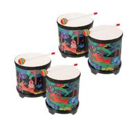 Milisten 2 Sets Bongos Hand Clapping Drum Rhythm Percussion Drums for Musical Learning and Active Indoor Outdoor Play