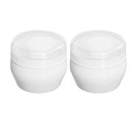 Milisten 2 Sets Newborn Powder Puff Portable Soft Fluffy Handheld Tool for Body Powder Dusting and Skin Protection