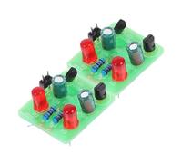 Milisten 2 Sets Soldering Practice Kit DIY Electronics Project with Flashing LED Module, Beginner Welding Kit Suitable for Dc 2v-15v Learning and Education