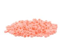 Milisten 200pcs Pink Plastic Eyelash Extension Organizer with Dual Hole Cone Shape Lash Glue Holder for Eyelash Studios Services, Portable Design that Prolongs Time
