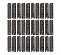 Milisten 200pcs Shoelace Tips: Shoe Lace Ends Tips - Shoe String Caps Copper Cord End Caps Replacement for DIY Repair Sneaker Shoelaces Hoodies Pants Drawstrings