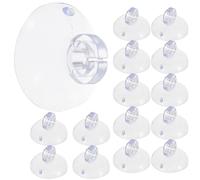 Milisten 200pcs String Mini Suction Cup Window Glass Suction Cup Clips Mini Decor Christmas Light Cups Sucker Light Hooks Window Hook Outside Outdoor Plastic Wall Clip