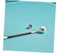 Milisten 20pcs Billiard Cue Tips Replacement for Pool and Snooker Cues Synthetic Leather for Precise Ball Control and Compatibility