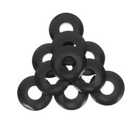 Milisten 20pcs Black Rubber Gasket for Semi Truck Trailer Air Brake Hose Elastic Seals for Gladhand Connection Fit Commercial Truck Washer Repair Kit