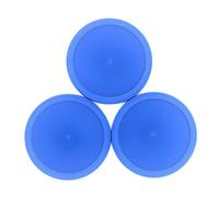 Milisten 20pcs Blue Air Hockey Pucks Table Game Accessories for Outdoor Fun Ergonomic Design for Competitive Play Replacement for Lost Pucks
