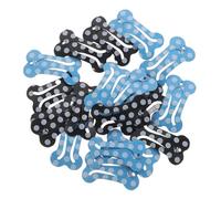 Milisten 20pcs Bone Hair Clips Small Bone-shaped Pet Hair Barrettes Easy Application Metal Accessories for Cosplay Walks Dogs Cats Puppies