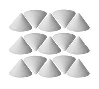 Milisten 20pcs Ceramic Kiln Support Nails Clay Firing Kiln Tools Pottery Nails Cone-Shaped Refractory Clay Supports for Furniture Crafting