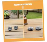 Milisten 20pcs Compact Plastic Pocket Compass for Hiking Backpacking Camping Lightweight Travel Navigation with Clear Directional Dial and Fast Needle Response for Outdoor Adventures