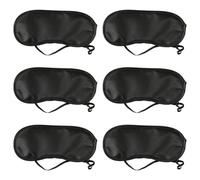 Milisten 20pcs Eye Shade Eye Mask Lightweight Soft Polyester with Elastic Strap Travel Blindfold for Hotel Airplane Use Suitable for Men Women