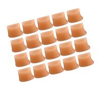 Milisten 20pcs Flute Silicone Pads for Trumpet Musical Instrument Accessory Horn Key Pad Replacing Worn Parts Essential for Horn and Flute Players