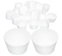 Milisten 20pcs Foam Cake Models DIY Cupcake and Muffin Shapes Medium Size for Wedding and Party Supplies Cake Decorating Props Craft Foam Set