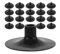 Milisten 20PCS Kids Sucker Toys Arrow Heads Suction Rubber Tips Safe Replacement Suction Cup Tips for Outdoor Leisure and Team Competitions