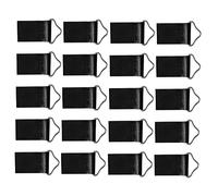 Milisten 20pcs Trampoline Triangle Ring Buckles for Jumping Bed Durable Straps for Secure Tightening for Outdoor Fun and Safety