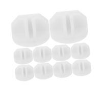 Milisten 20PCS Universal Wire Cube Connectors DIY Lock Buckles for Shoe Cabinets and PET Cages Compatible Cube Organizers Easy to Install Storage Clips