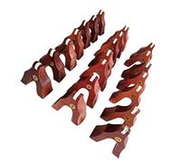 Milisten 21pcs Wooden Guzheng Bridges with Plastic Pillars, Portable and Easy to Install Musical Instrument Fittings for Guzheng, Brown Lightweight Support Pillars for Professional Use
