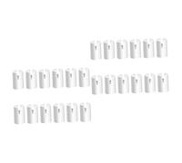 Milisten 24pcs Banjo Nut Replacement Bass Nut Bone Banjo Music Accessories String Support Accessories