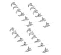 Milisten 24pcs Mini Cupid Angel Christmas Tree Ornaments Hanging Cherub Decorations for Xmas Tree Fireplace Reusable Holiday Pendants Symbolizing Peace and Goodwill
